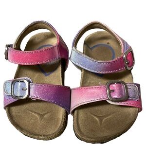Stride Rite Colorful Toddler Girls Sandals size 4